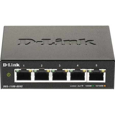 D-Link SWITCH 5 PUERTOS GIGABIT SMART