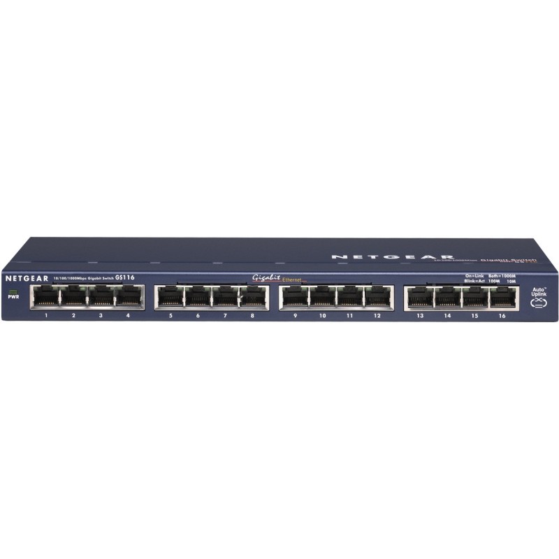 Netgear SWITCH GIGABIT 16 PUERTOS 10/100/1000MBPS