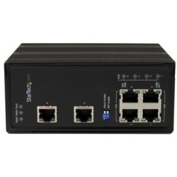 StarTech SWITCH CONMUTADOR INDUSTRIAL 6 PUERTOS GIGABIT ETHERNET 4XPOE