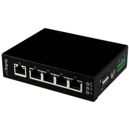 StarTech SWITCH 5 PUERTOS RUGGED IP30-RATED GIGABIT NETWORK