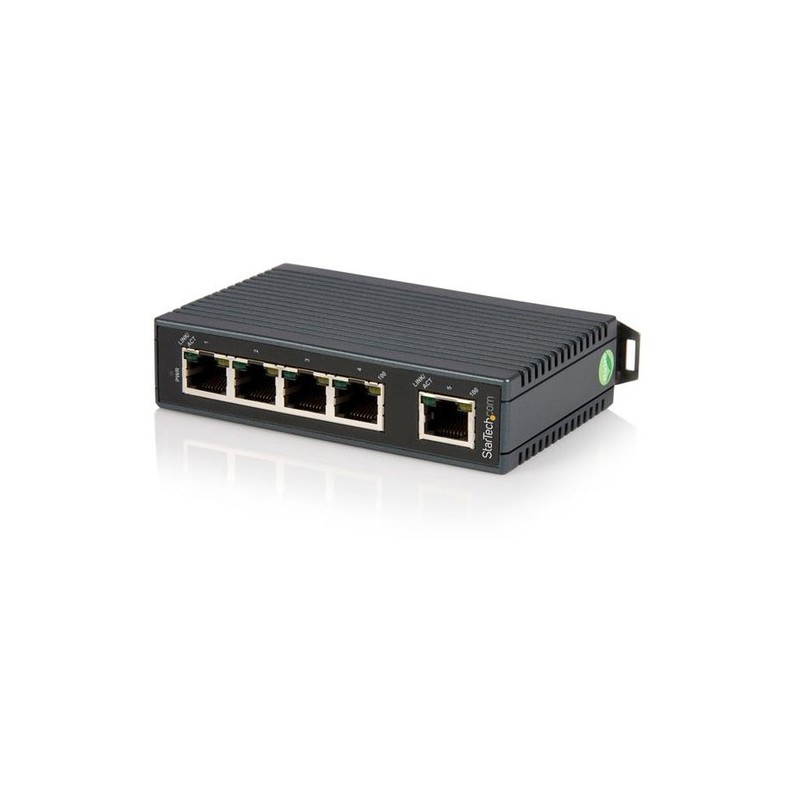 StarTech SWITCH 5 PUERTOS NO GESTIONADO NETWORK DIN RAIL MOUNTABLE - I