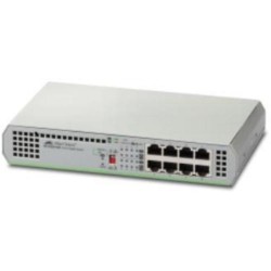 Allied Telesis SWITCH GIGABIT ETHERNET 8 PUERTOS FUENTE DE ALIMENTACIÓN 990-004857-50