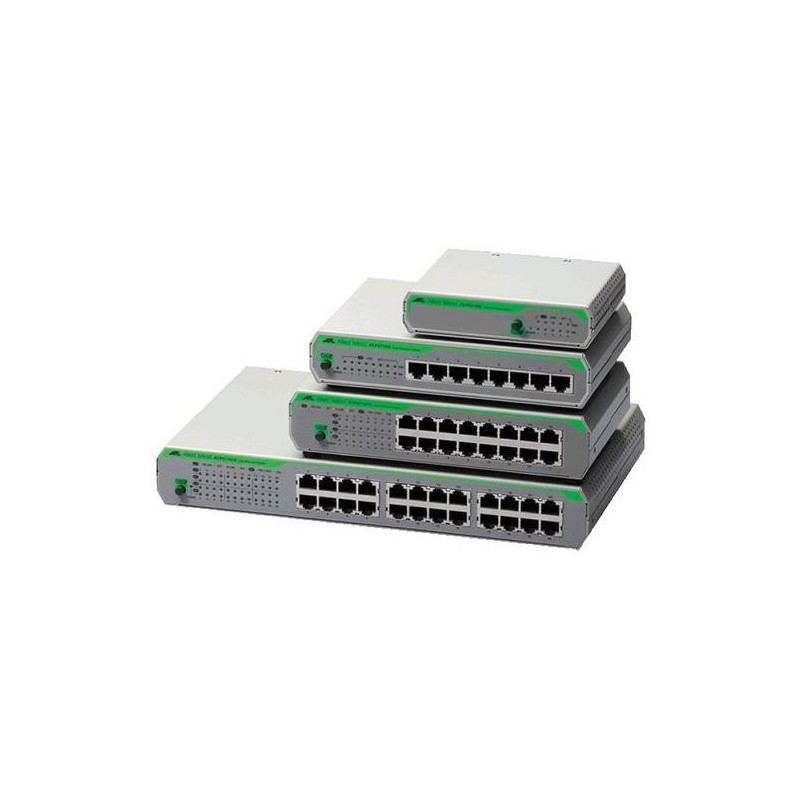 Allied Telesis SWITCH 8 PUERTOS 10/100TX INT FUENTE DE ALIMENTACIÓN E