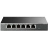 TP-Link SWITCH 6 PUERTOS 10/100 MBPS DESKTOP CON 4 PUERTOS POE+