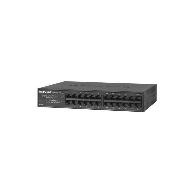 Netgear SWITCH 24 PUERTOS GIGABIT ETHERNET NO GESTIONADO GS324