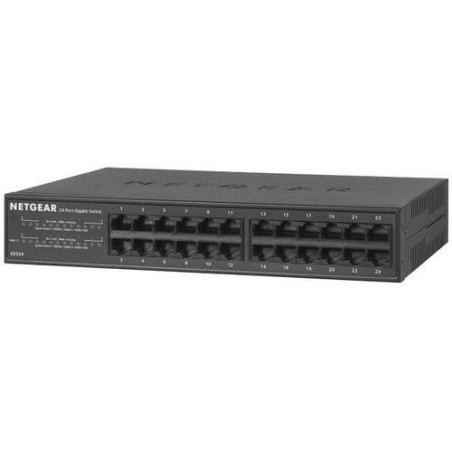 Netgear SWITCH 24 PUERTOS GIGABIT ETHERNET NO GESTIONADO GS324