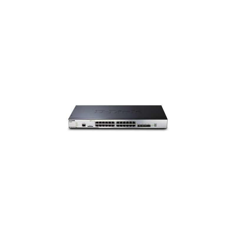 D-Link SWITCH  GIGABIT 24 PUERTOS 10/100/1000 LAYER 2