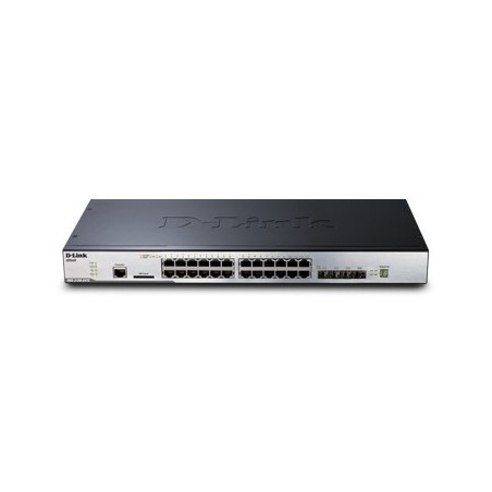 D-Link SWITCH  GIGABIT 24 PUERTOS 10/100/1000 LAYER 2