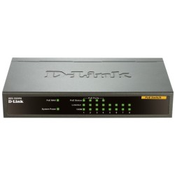 D-Link SWITCH DESKTOP 8 PUERTOS 10/100MBPS NO GESTIONADO 4 PUERTOS POE