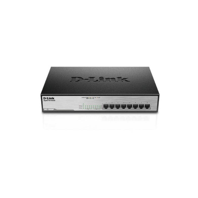 D-Link SWITCH 8 PUERTOS DESKTOP POE+ GIGABIT