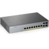 ZyXEL SWITCH 12 PUERTOS GESTIONADO CCTV POE LARGO ALCANCE 130W