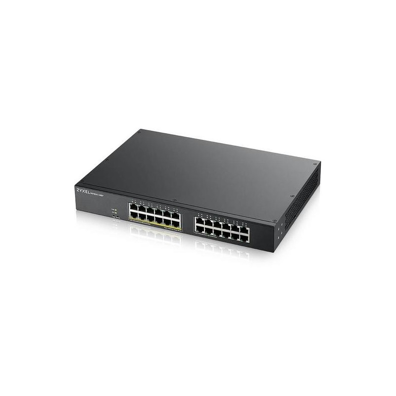 ZyXEL SWITCH GS1900-24EP 24 PUERTOS GIGABIT L2 SMART POE+ PUERTOS