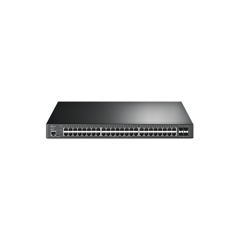 TP-Link SWITCH 48 PUERTOS GIGABIT L2+ MGD CON 4 10GE SFP+ SLOTS