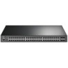 TP-Link SWITCH 48 PUERTOS GIGABIT L2+ MGD CON 4 10GE SFP+ SLOTS