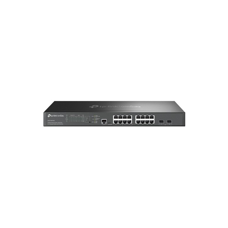 TP-Link SWITCH OMADA L2+ 16 PUERTOS 2.5Gb/s 2 10Gb/s SFP+ CON 8X POE+