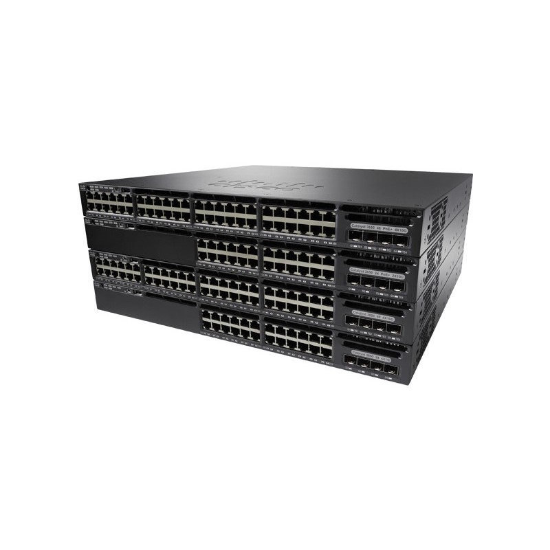 Cisco SWITCH CATALYST 3650 48 PUERTOS DATA 2X10G UPLINK LAN BASE