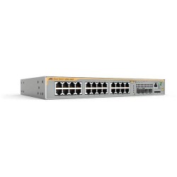 Allied Telesis SWITCH 24 PUERTOS 10/100/1000T 2 PUERTOS 100/1000X SFP 