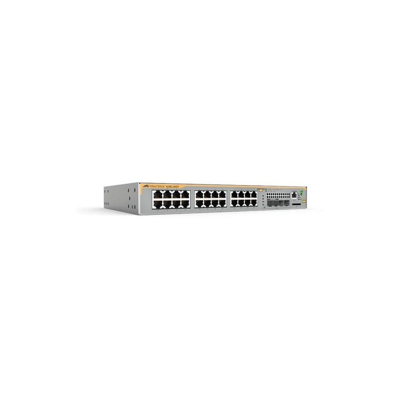 Allied Telesis SWITCH 24 PUERTOS 10/100/1000T 2 PUERTOS 100/1000X SFP 