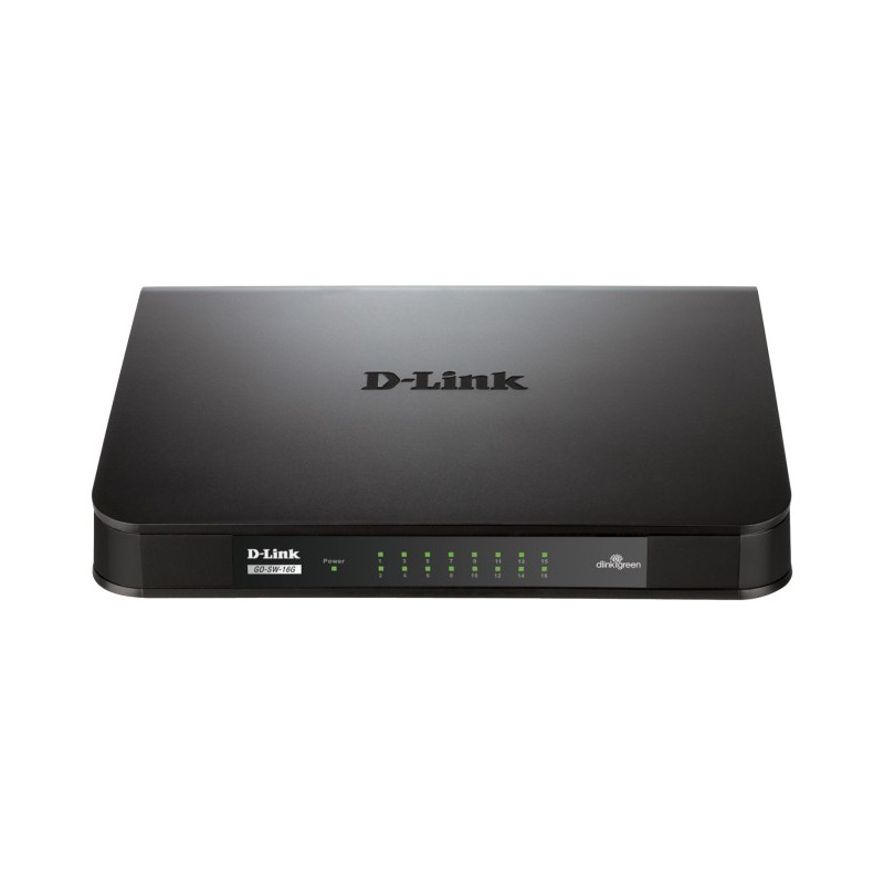 D-Link SWITCH 16 PUERTOS GIGABIT ETHERNET EASY DESKTOP