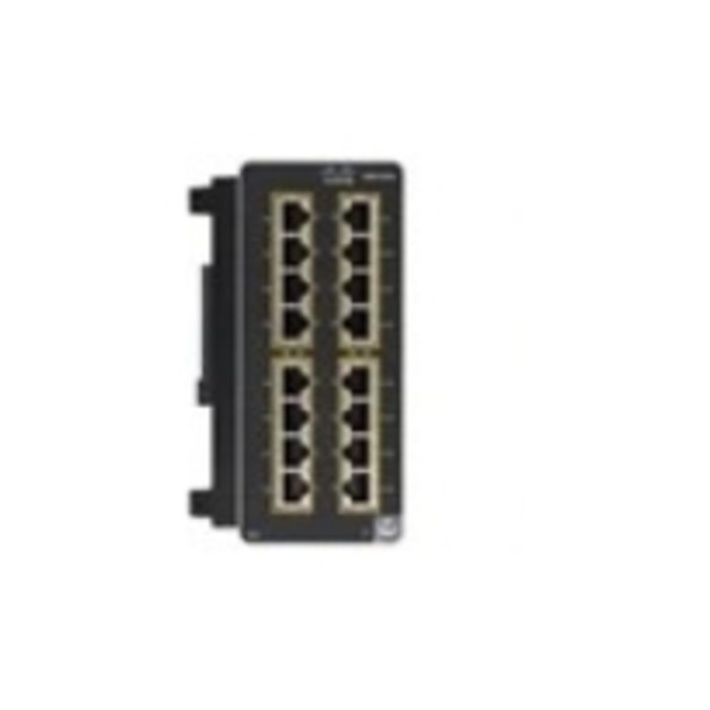 Cisco SWITCH CATALYST IE3300 RUGGED 16 PUERTOS GE POE+ EXP MODULO