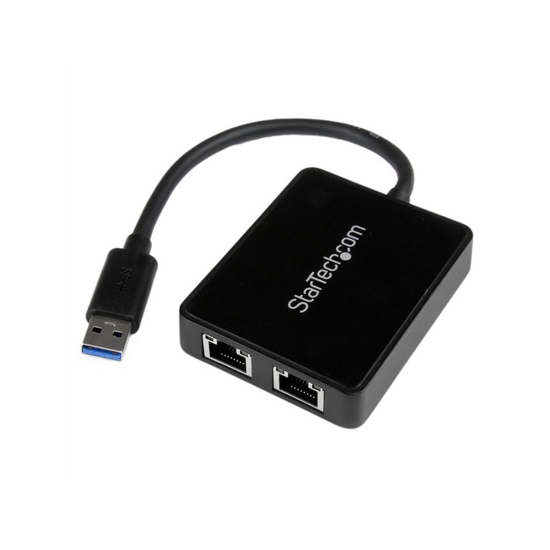 StarTech USB 3 2 PUERTOS GIGABIT ETHERNET LAN ADAPTADOR - 10/100/1000