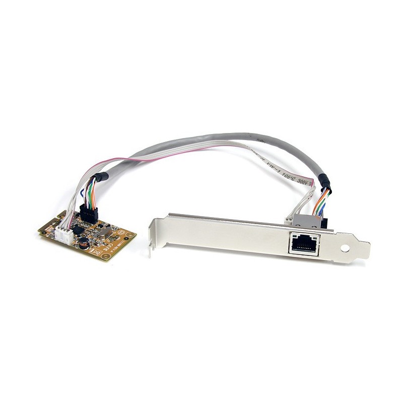 StarTech TARJETA DE RED MINI PCI EXPRESS BRACKET 1 PUERTO GIGABIT RJ45