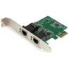 StarTech 2 PUERTOS 1 GBPS PCIE ETHERNET ADAPTADOR DE RED - DUAL NIC